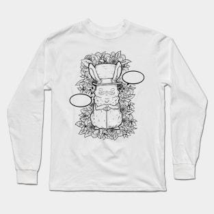 Top Hat Bunny Long Sleeve T-Shirt